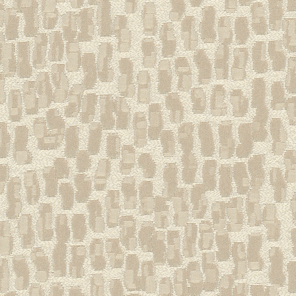 Stamina Eggshell by Carole Designer Fabric Modern Edge 100% Polyester India 25,000 Wyzenbeek Double Rubs Horizontal: 0 and Vertical: 0 55 - Swanky Fabrics -