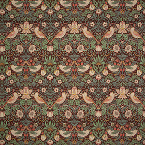 Carole Fabric Early Bird Merlot Red