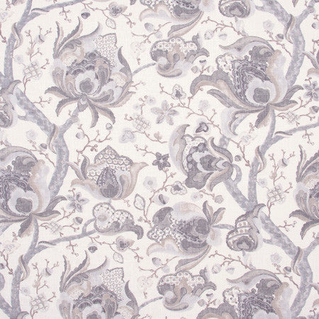 Immerse Yourself Grey by Carole Designer Fabric White Smoke 55% Linen, 45% Rayon-SSR Finished in USA Passes 15,000 Double Rubs Wyzenbeek </p><p>Repeat: 27" V, 27" H 54" - Swanky Fabrics -