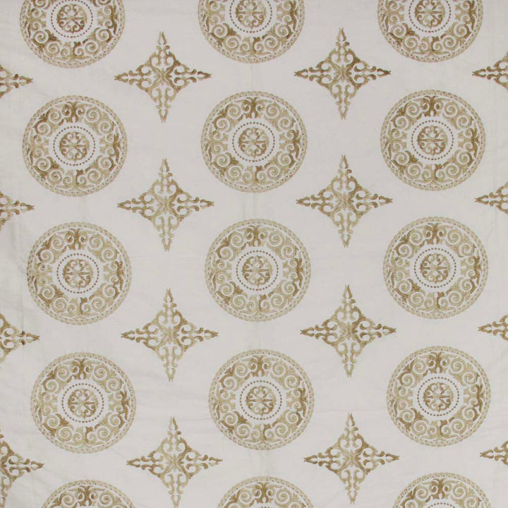 In The Moment Beige by Carole Designer Fabric Golden Sunrise 85% Viscose, 15% Polyester India N/A Horizontal: 10 and Vertical: 75 51 - Swanky Fabrics -