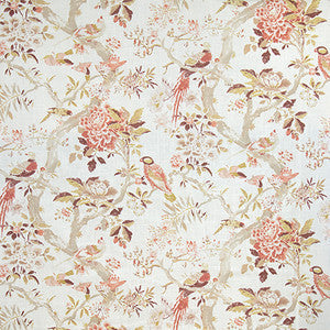 Carole Fabric Charming Bird Spice