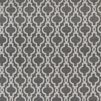 Play It Cool Gray by Carole Designer Fabric Sense Of Style 67% Polyester, 33% Cotton India N/A Horizontal: 6 3/4" and Vertical: 7 3/8" V 54" - Swanky Fabrics -