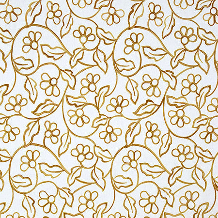 Ainsley Way Sunshine by Carole Designer Fabric English Garden Base: 100% Cotton Embr: 100% Acrylic 2,000 Martindale Circular Rubs 15" V, 13 1/4" H 53*" - Swanky Fabrics -