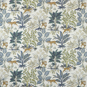 Carole Fabric Tiger Hunt Frost