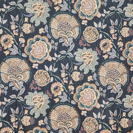 Opal Way Bittersweet by Carole Designer Fabric Dawn & Dusk 100% Cotton-SSR Pakistan 25 1/4" V, 13 1/2" H HD 54" - Swanky Fabrics -
