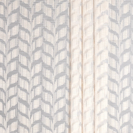 Go With It Champagne by Carole Designer Fabric Sheer Impressions 51% Recycled Polyester, 49% Polyester N/A 7 1/2" V, 7 5/8" H 127" - Swanky Fabrics -