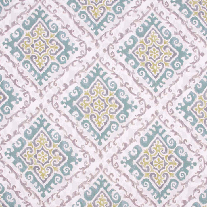 Hold The Trust Seaspray by Carole Designer Fabric Pink Jade 100% Cotton- SR Pakistan 30,000 Wyzenbeek Double Rubs Horizontal: 17.75 and Vertical: 18 55 - Swanky Fabrics -