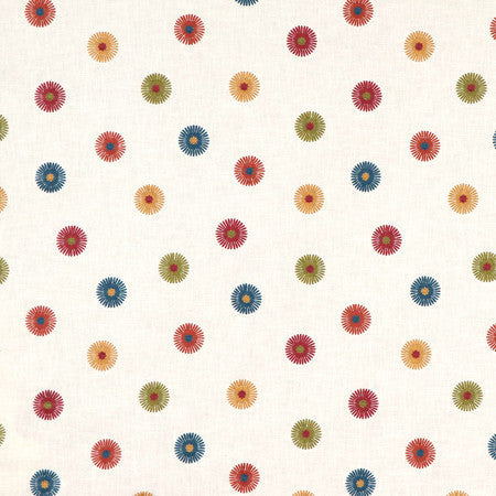 <p>Thanks A Million Carnival by Carole Designer Fabric</p><p><strong>Required Minimum Quantity Purchase: 2 yards</strong></p><p>Book: Forget Me Knot</p><p>Content: Base: 52% Polyester, 48% Cotton Embr: 100% Viscose</p><p>Origin: </p><p>Performance: N/A</p><p>Repeat: 12 3/4" V, 12 3/4" H</p><p>Width: 50*"</p>