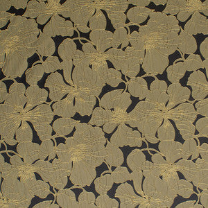 Carole Fabric Garden Stroll Black