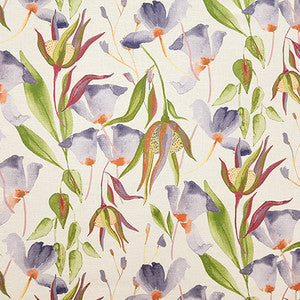 Carole Fabric Tropical Garden Lavender