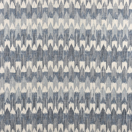 Arrow Trail Ocean by Carole Designer Fabric Well-Traveled 36% Polyester, 26% Cotton, 22% Viscose, 16% Linen China 30,000 Wyzenbeek Double Rubs </p><p>Repeat: 13 1/2" V, 13 1/2" H 55" - Swanky Fabrics -