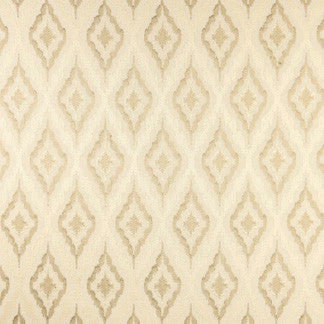Heart Rate Ivory by Carole Designer Fabric Wanderlust 73% Polyester, 27% Cotton India Passes 30,000 Double Rubs Wyzenbeek 9 1/4" V, 4 1/4" H 51" - Swanky Fabrics -