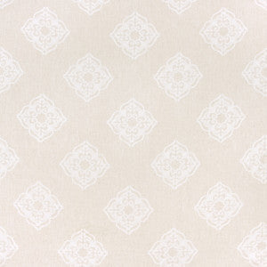 Carole Fabric Parlor Games White