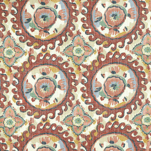 Carole Fabric Sounds Great Cayenne