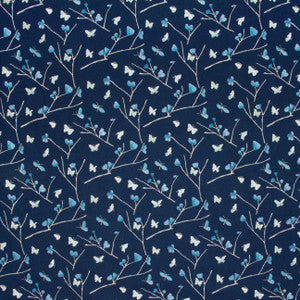 Carole Fabric Eden Hunt Navy