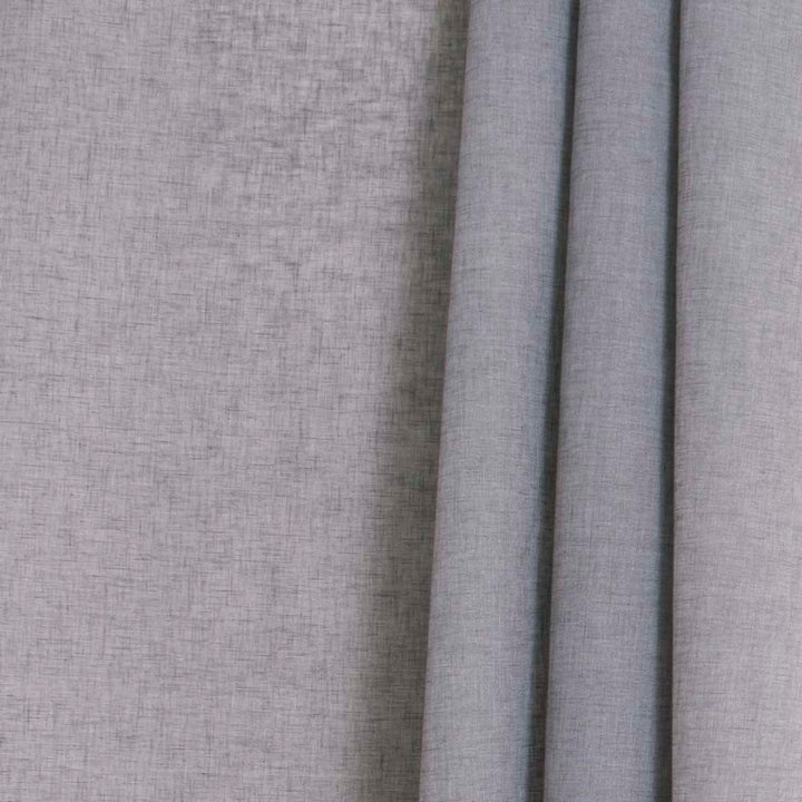 Still Belong Charcoal by Carole Designer Fabric Sheer Intrigue 72% Polyester, 28% Cotton India N/A Horizontal: 0 and Vertical: 0 54 - Swanky Fabrics -