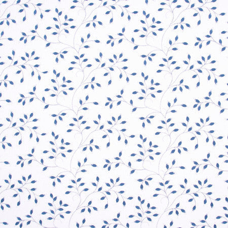 To Sit Still Sapphire by Carole Designer Fabric Bluebird 52% Cotton, 48% Polyester India Passes 30,000 Double Rubs Wyzenbeek Horizontal: 13" and Vertical: 9 1/4" V 52.25" - Swanky Fabrics -