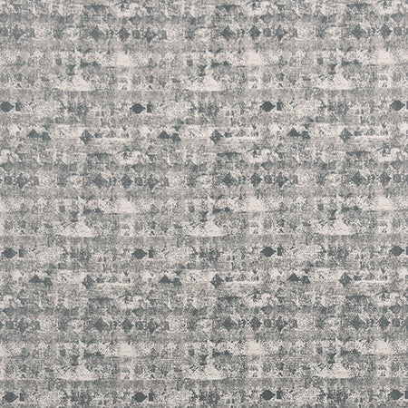 Every Shadow Pearl Grey by Carole Designer Fabric Blue Steel 100% Polyester India N/A 10" V, 9" H 54" - Swanky Fabrics -