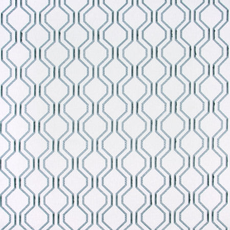 Dream Date Dresden by Carole Designer Fabric MOUNTAIN SKY 52% Cotton, 48% Polyester India Passes 30,000 Double Rubs Wyzenbeek 6 1/4" V, 6 1/4" H 52" - Swanky Fabrics -