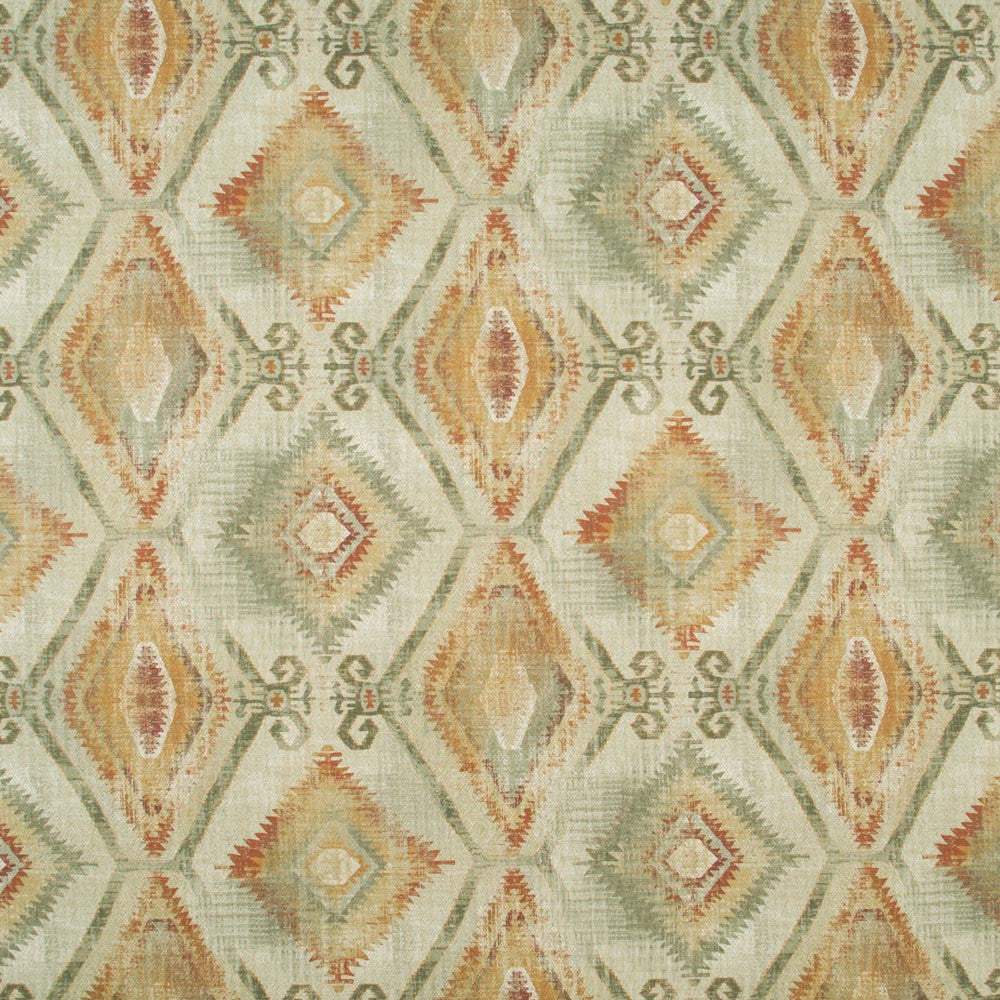 Cobblers Lane Sunset by Carole Designer Fabric Desert Wanderer 100% Polyester- Soil & Stain Repellent India Passes 30,000 Double Rubs Wyzenbeek Horizontal: 27 and Vertical: 2525 54 - Swanky Fabrics -