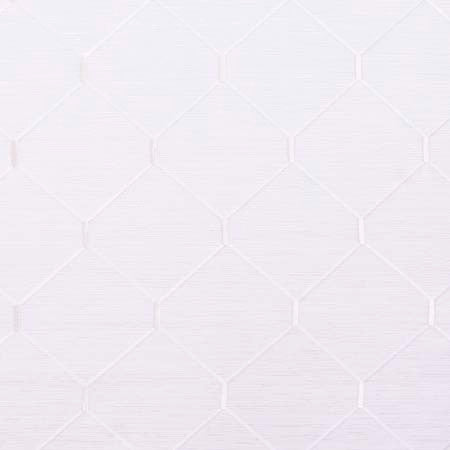 Forward Thinker White by Carole Designer Fabric Modern Edge 66% Polyester, 34% Cotton India 6 3/8" V, 6 3/8" H 53.5" - Swanky Fabrics -