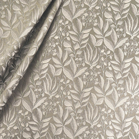 Dance With Me Pebble by Carole Designer Fabric Fearless 67% Polyester, 33% Cotton India 13 1/4" V, 18" H 55" - Swanky Fabrics -