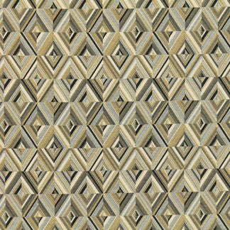 Fine Cuts Slate by Carole Designer Fabric Milk & Honey 100% POLYESTER INDIA Passes 50,000 Double Rubs Wyzenbeek 6 1/2"V, 4 3/4"H 57" - Swanky Fabrics -
