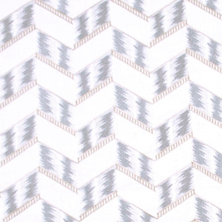 Lag Time Dove by Carole Designer Fabric Modern Edge 100% Cotton India 30,000 Wyzenbeek Double Rubs Horizontal: 6.625 and Vertical: 5 53 - Swanky Fabrics -