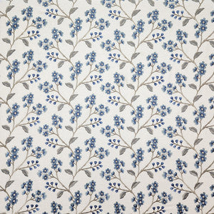Carole Fabric Flowering Trees Nautic