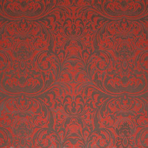 Carole Fabric Obscura Vermilion Red