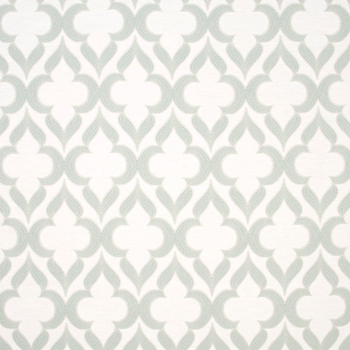 Dobbs Ferry Aqua by Carole Designer Fabric Blue Forest 62% Polyester, 31% Cotton Turkey N/A Horizontal: 7 and Vertical: 1375 58 - Swanky Fabrics -