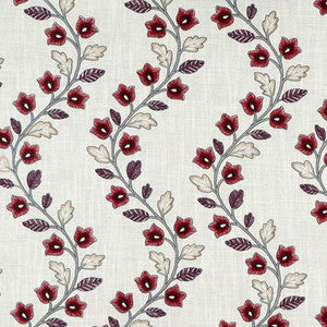Carole Fabric Abbots Field Plum