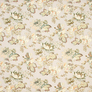 Carole Fabric River Tour White Tea