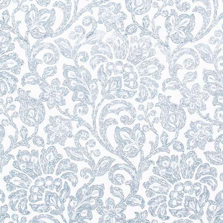 Few Words Mineral by Carole Designer Fabric Red Sea 100% Cotton India 24 1/2" V, 14 1/2" H 54" - Swanky Fabrics -