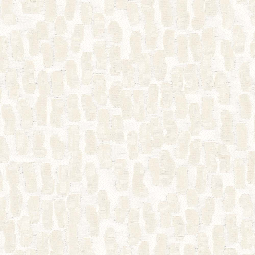 Stamina White by Carole Designer Fabric Modern Edge 100% Polyester India 25,000 Wyzenbeek Double Rubs Horizontal: 0 and Vertical: 0 55 - Swanky Fabrics -