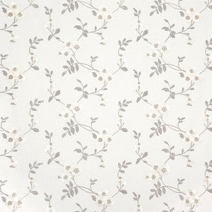 Carole Fabric Hearts And Flowers Ivory