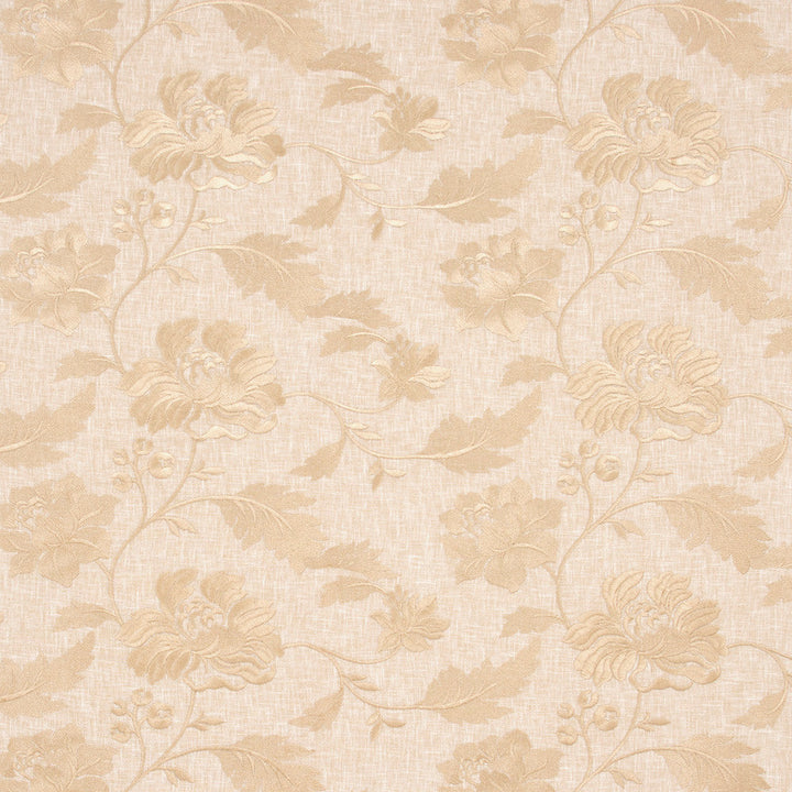 One She Loves Antique by Carole Designer Fabric Lemongrass 70% Polyester, 30% Cotton India N/A Horizontal: 16.875 and Vertical: 9.375 51.5 - Swanky Fabrics -