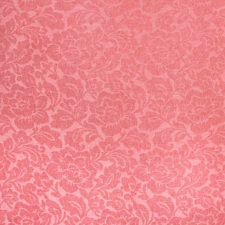 Marchwood Peony by Carole Designer Fabric Red Sea 91% Polyester, 6% Cotton, 3% Linen India 18,000 Wyzenbeek Double Rubs Horizontal: 13 5/8" and Vertical: 18 3/4" V 54" - Swanky Fabrics -