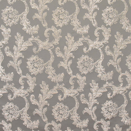 Moment Or Two Driftwood by Carole Designer Fabric Wellington 100% Polyester CHINA 15,000 Wyzenbeek Double Rubs 17 1/2" V, 9 1/2" H 55" - Swanky Fabrics -