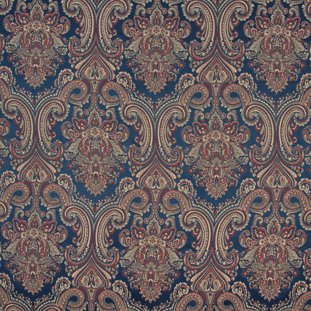 Post Oak Regatta by Carole Designer Fabric Modern Castle 100% POLYESTER INDIA N/A </p><p>Repeat: 23 3/8" V, 13 1/2" H 55" - Swanky Fabrics -