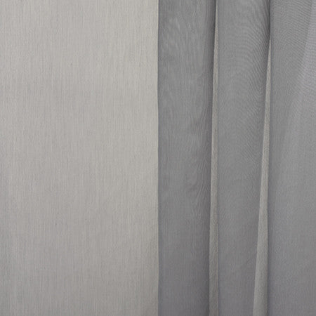 Southbound Smoke by Carole Designer Fabric Sheer Basics III 100% Polyester Turkey N/A None 130" - Swanky Fabrics -