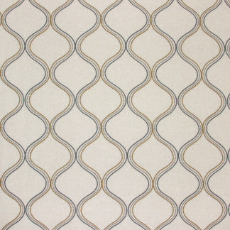 Forever Young Natural by Carole Designer Fabric Looking Glass 69% Polyester, 23% Cotton, 8% Linen INDIA N/A </p><p>Repeat: 9 1/2" V, 8 1/2" H 52" - Swanky Fabrics -