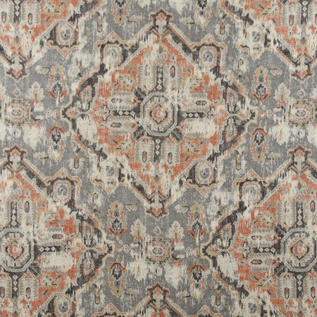 Thunder Ridge Ash by Carole Designer Fabric Well-Traveled 55% Linen, 45% Viscose-Soil Resistant S Korea 12,000 Wyzenbeek Double Rubs 27 3/8" V, 26 1/4" H HD 56" - Swanky Fabrics -
