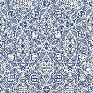 Carole Fabric Paisley Connections Navy