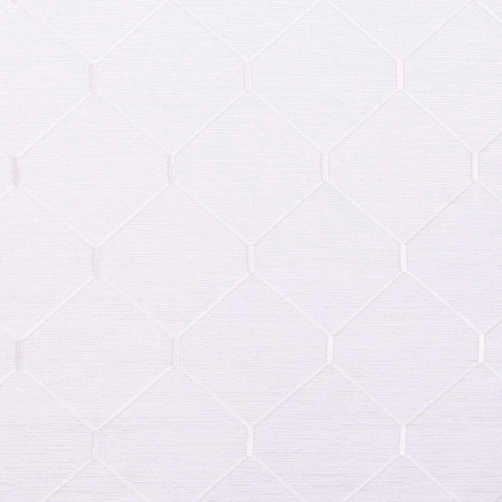 Forward Thinker White by Carole Designer Fabric Modern Edge 66% Polyester, 34% Cotton India 36,000 Wyzenbeek Double Rubs Horizontal: 6.375 and Vertical: 6.375 53.5 - Swanky Fabrics -