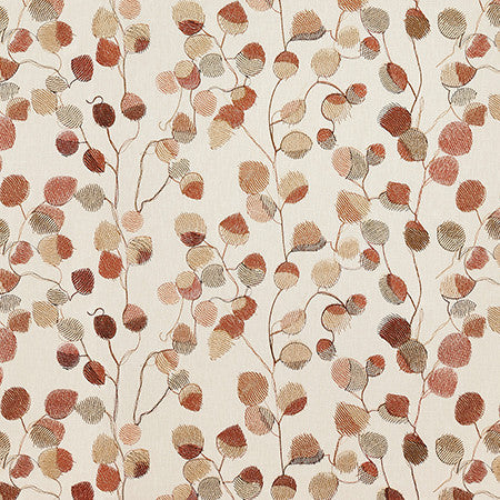 Be The Magic Sedona by Carole Designer Fabric Dawn & Dusk Base: 72% Cotton, 28% Polyester. Embr: 100% Polyester India 12 3/8" V, 26 3/4" H 53.25" - Swanky Fabrics -