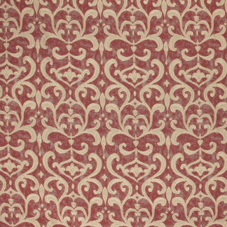 Family Heirloom Brick by Carole Designer Fabric Mulberry Sangria 65% Polyester, 35% Viscose Turkey N/A </p><p>Repeat: 16 1/2" V, 11 1/8" H 55" - Swanky Fabrics -