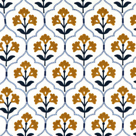 <p>Kindred Sunny Skies by Carole Designer Fabric</p><p><strong>Required Minimum Quantity Purchase: 2 yards</strong></p><p>Book: Forget Me Knot</p><p>Content: Base: 100% Cotton Embr: 71.7% Cotton, 23.1% Acrylic, 5.2% Viscose</p><p>Origin: </p><p>Performance: N/A</p><p>Repeat: 7 1/2" V, 2 3/4" H HD</p><p>Width: 50*"</p>