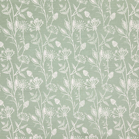 Takes All Kinds Spruce by Carole Designer Fabric Dewdrop 100% Cotton Pakistan 13 1/2" V, 13 1/4" H 54" - Swanky Fabrics -