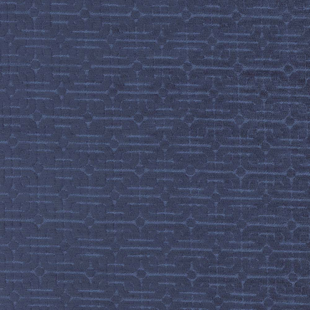 Antechamber Navy by Carole Designer Fabric Wintermint 100% Polyester India 40,000 Wyzenbeek Double Rubs Horizontal: 1.125 and Vertical: 1.125 55 - Swanky Fabrics -
